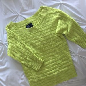 3/4 sleeve sweater